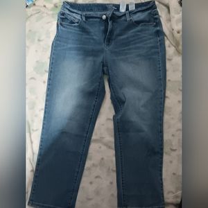 Time and tru Straight leg size 16 blue jeans